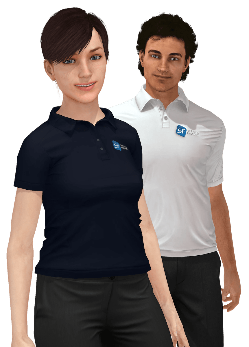 Welcoming Virtual Training Suite characters