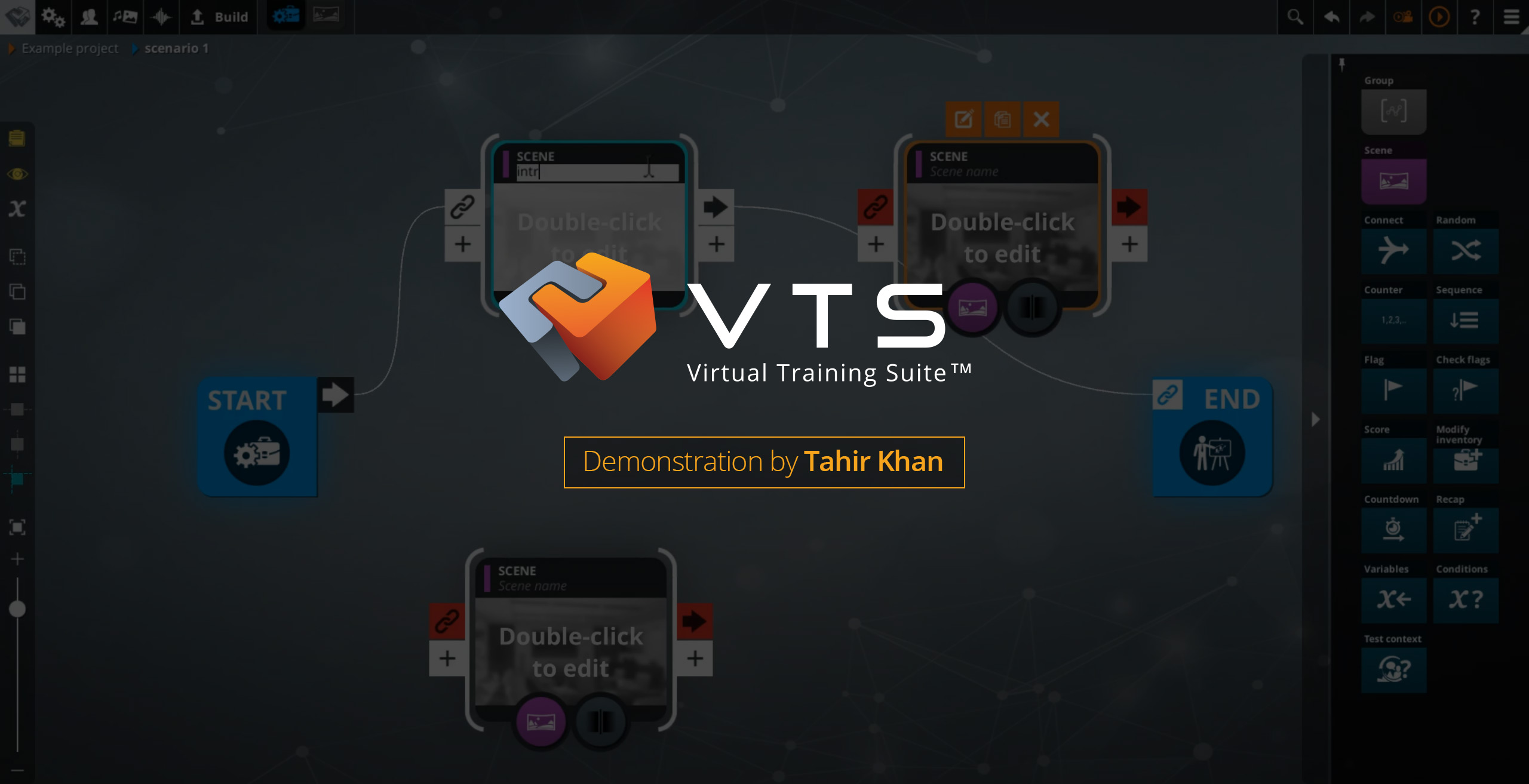 Authoring tool VTS Editor: the basics in 20 minutes with Tahir Khan