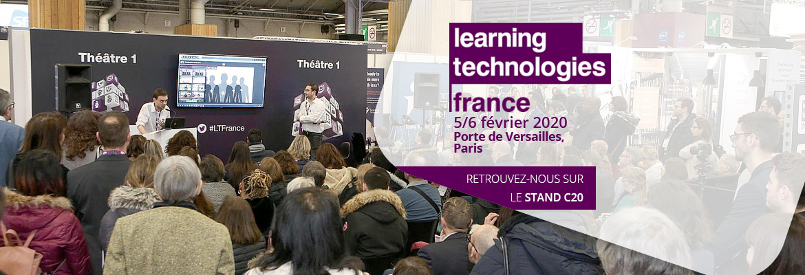 Découvrez nos offres personnalisées et D.I.Y (Do It Yourself) avec Virtual Training Suite au salon Learning Technologies France