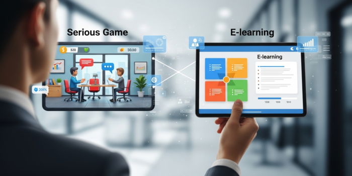 Serious game or e-learning: how to choose to maximize impact