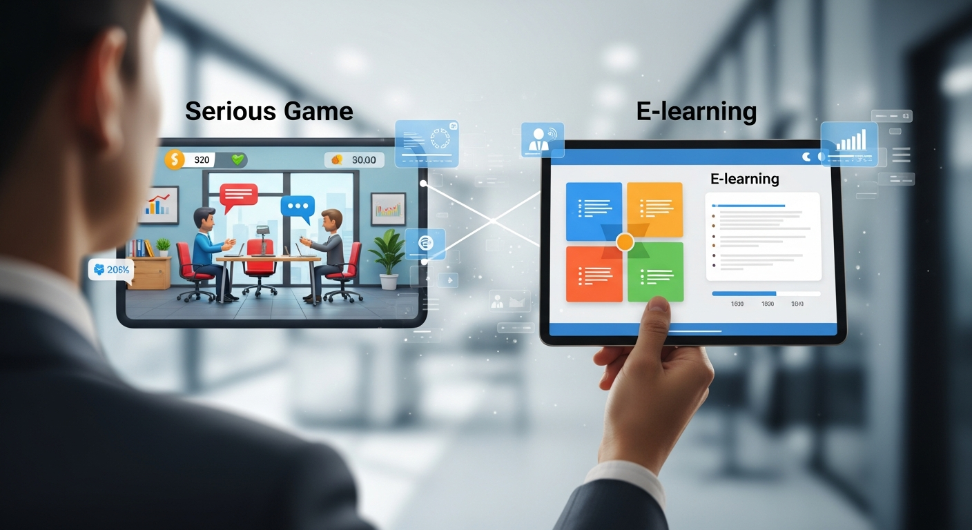Serious game ou e-learning : comment choisir pour maximiser l’impact