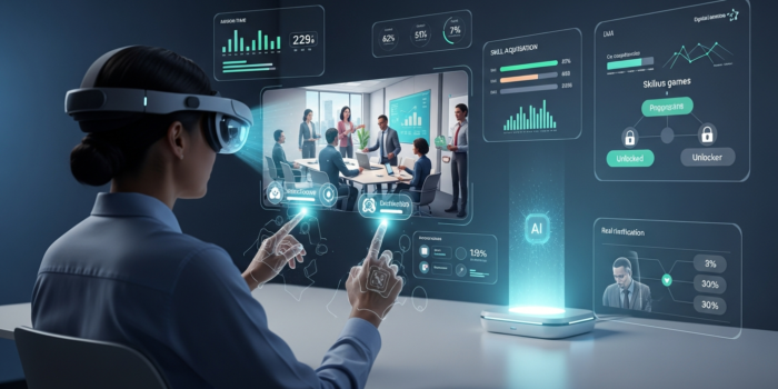 Digital learning in 2035: vision, AI and serious games to train differently