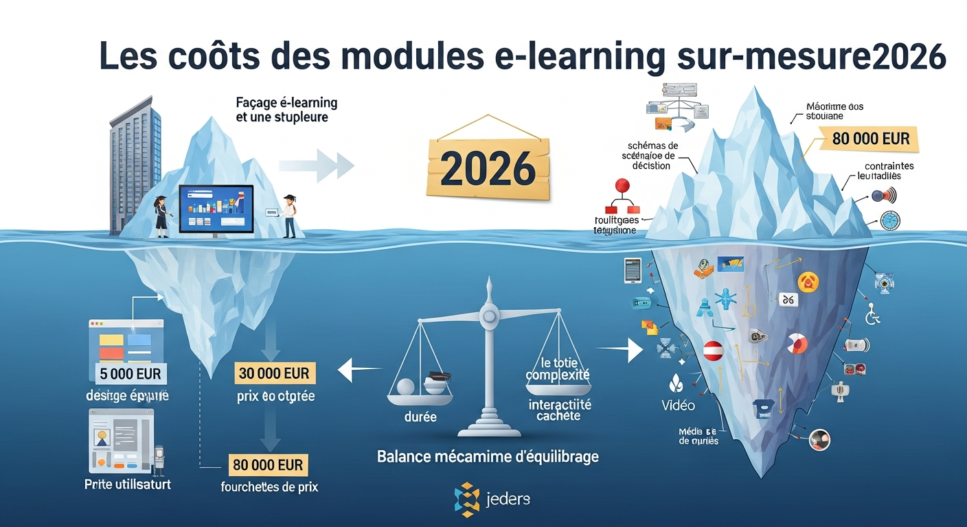 How much does a custom e-learning module cost in 2026? Prices and key factors