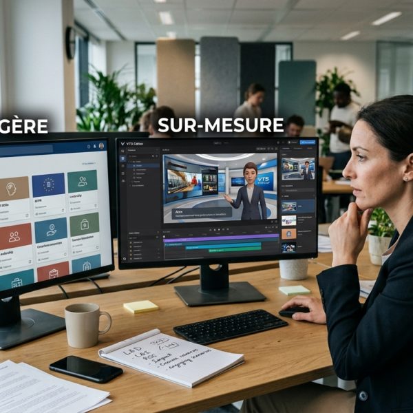 E-learning: Sur-mesure ou étagère? VTS Editor fait le choix de l'impact.