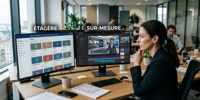 E-learning: Sur-mesure ou étagère? VTS Editor fait le choix de l'impact.