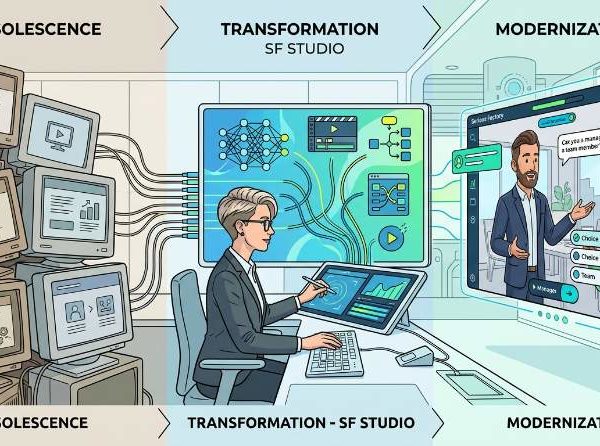 Outdated E-learning? Modernize It with SF Studio, No Overhaul Needed.