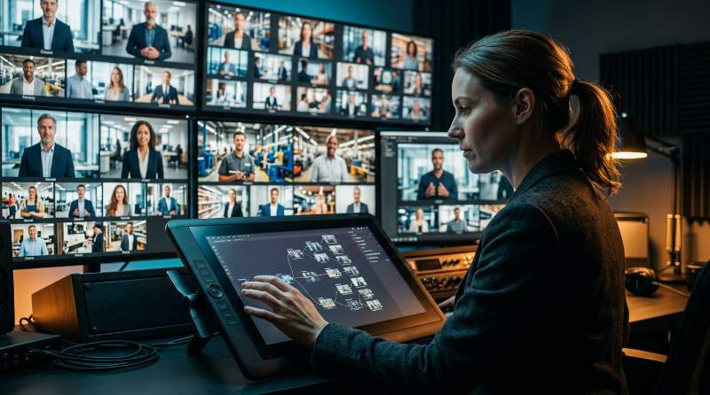 Projet Cluster : vidéo interactive et IA en masse à moindre coût