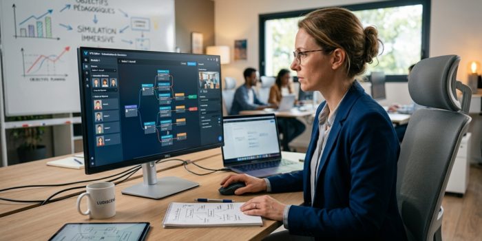 Scénariser une simulation sans coder avec VTS Editor