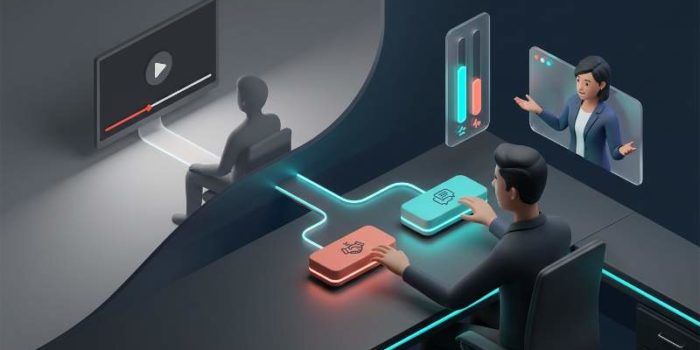 Vidéo interactive L&D : du visionnage passif à l'entraînement