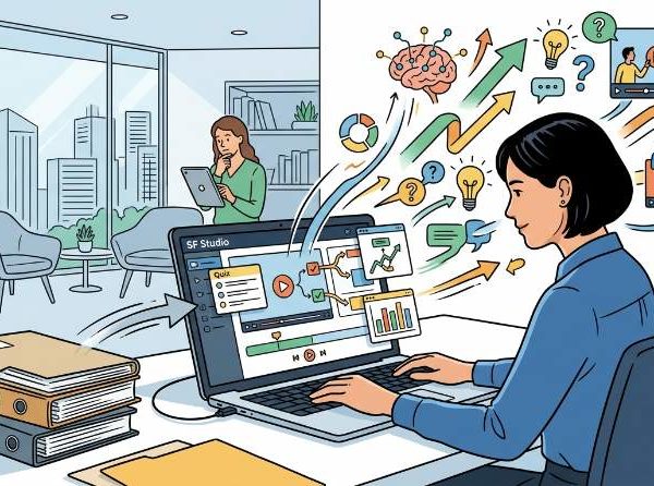 Améliorez la rétention d'information avec SF Studio et la vidéo interactive