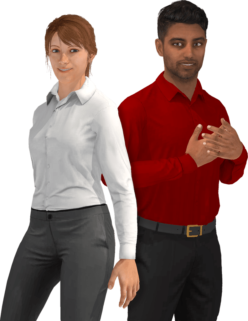 Personnage de Virtual Training Suite